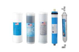 İHLAS AURA CEBİLON COMPACT UYUMLU SU ARITMA FİLTRESİ TAKIM 5li Set ÇİFT KARBONLU