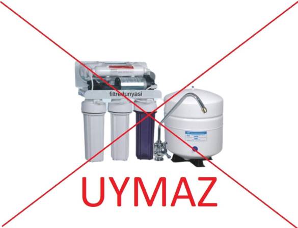TEZGAH ÜSTÜ SU ARITMA FİLTRESİ 4lü SET FİLMTEC MEMBRANLI - 6