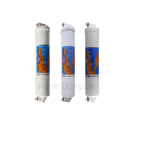 TEZGAHÜSTÜ BMS SU ARITMA CİHAZI FİLTRESİ 3LÜ SET USA OMNİPURE - 0